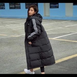 Adidas Long Puffer - womens size S
